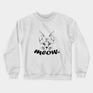 Meow Crewneck Sweatshirt